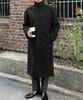 Bymono [Big Sizes Xl-6Xl] Mono Urban High-Neck Oversized Long Coat
