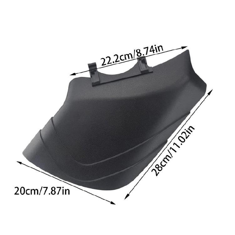 Rasenmäher Grasauswurf-Deflektor Verschleißfeste Struktur Ergonomisches Design für Gartenarbeit 19942X428 419942X418 532426129