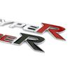 Civic Logo Car Trunk Sticker Aluminium Trim Accessories For Honda Civic Fit Jazz Accord Pilot CRV Odyssey Passport City ZR-V