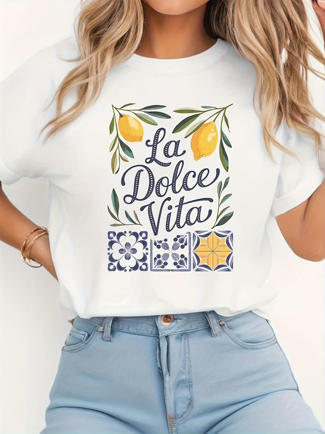 Lemon La Dolce Vita Azulejo T-shirt XXXL