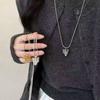 Snake Bone Chain Pinecone Necklace Jewelry Adjustable Length Geometric Necklace  Women