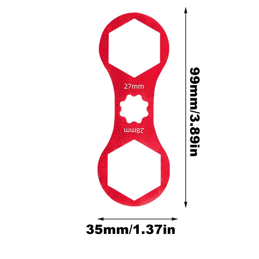 

Ключ для колпачка вилки велосипеда Гаечный ключ для передней вилки велосипеда Инструмент для установки колпачка пружины вилки Гаечный ключ для вилки велосипеда для путешествий для мужчин