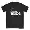 Unisex Hearts Bride Bachelorette Party Team Wedding T Shirt  Cotton Tops Fashion Short Sleeve Tees Birthday Present TShirts