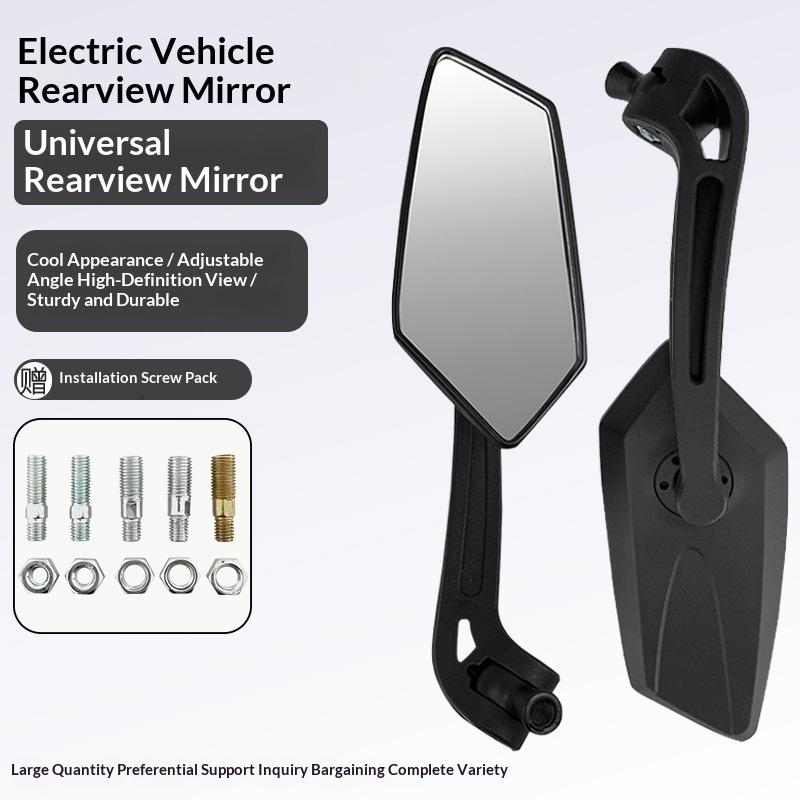 

Motorcycle Side Mirror Street King Anti Glare Hd Vision Adjustable Blue Lens Rearview Mirror Anti-Glare 360° Adjustable 1Pair 5