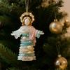 Portable Acrylic Figure Hanging Decoration Perfect for Office and School Festival Decoration Christmas Accessory