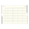 Midori Double Schedule Notebook 2025 B6 Monthly Progress Navy 22320006 (Starting October 2024)