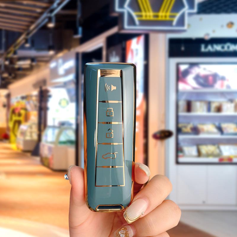 

Чехол для ключа автомобиля Great Wall WEY: Совместим с моделями VV7, VV5S, Tank 300, VV6, VV5 и Macchiato.