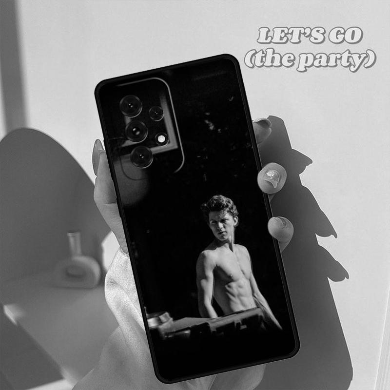 Tom Holland Handsome phone case For Samsung Galaxy A42 A31 A40 A51 A71 A32 A80 A91 A52 A72 A73 A20e A21S A50 A70 A11 A12 Cover