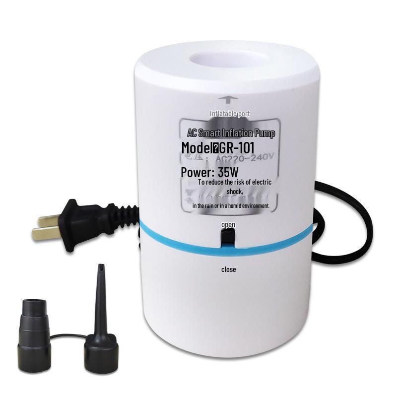 Portable Electric Air Pump for Outdoor Inflatables: Swim Rings, Mats, and Balloons