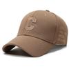 Blue men and women couple baseball cap embroidery letter trend casual cap sun protection