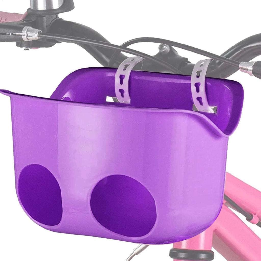 Kids Bike Doll Seat Basket With Holder Straps For Kid Bicycle Handlebar Decorate Baby Bicycle Baby Seat Doll Seat Basket