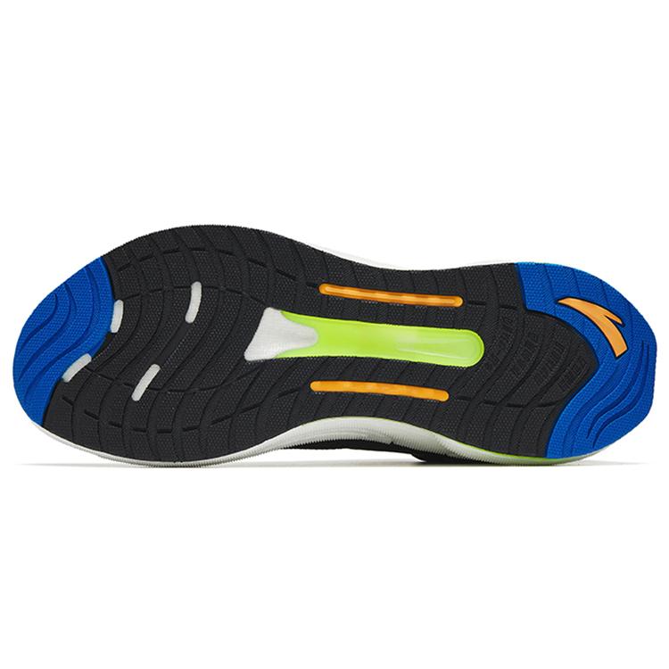 New Anta C100 Cushioned Anti Slip Wear Resistant Breathable Lightweight Low Top Running Shoes Men's Black 112245586-6