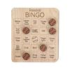 Wood Ball Bingo Game Family Game Night Party Games Wooden Bingo Board  for Friends and Kids