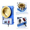 300W 100mm 1200g Soldering Pot Stainless Steel Solder Pot Compact Temperature   Solder Bath for Welding and Soldering