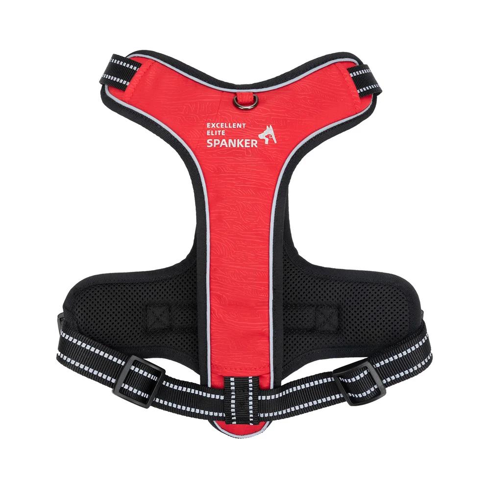 Hunde Geschirr Weste Reflektierendes Nylon Hunde Geschirr mit Griff für Kleine Mittelgroße Hunde Französische Bulldogge Spaziergang Haustierbedarf Geschirre