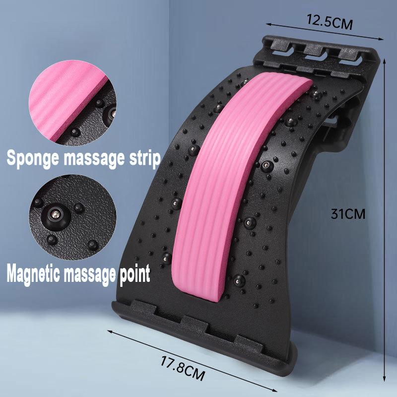 Durable And Safe Lumbar Stretcher Device For Lower Back Pain Lower Device For Back Opening Yoga Spine Correction Pillow For Back Chiropracticybam