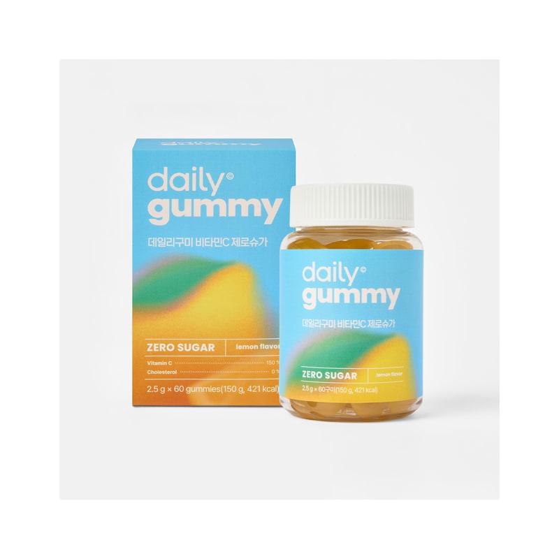 

Daily Gummy Vitamin C Zero Sugar 2.5g (Bottle) 60 Gummies 1 Piece
