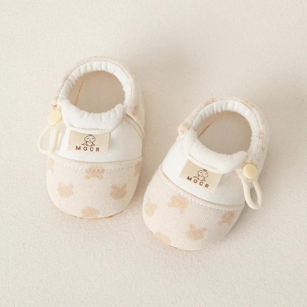 Winter Warm Newborns Soft Shoes Baby Walking Shoes Kids Shoes Thickened Cute First Walkers for Boys Girls 0-12M