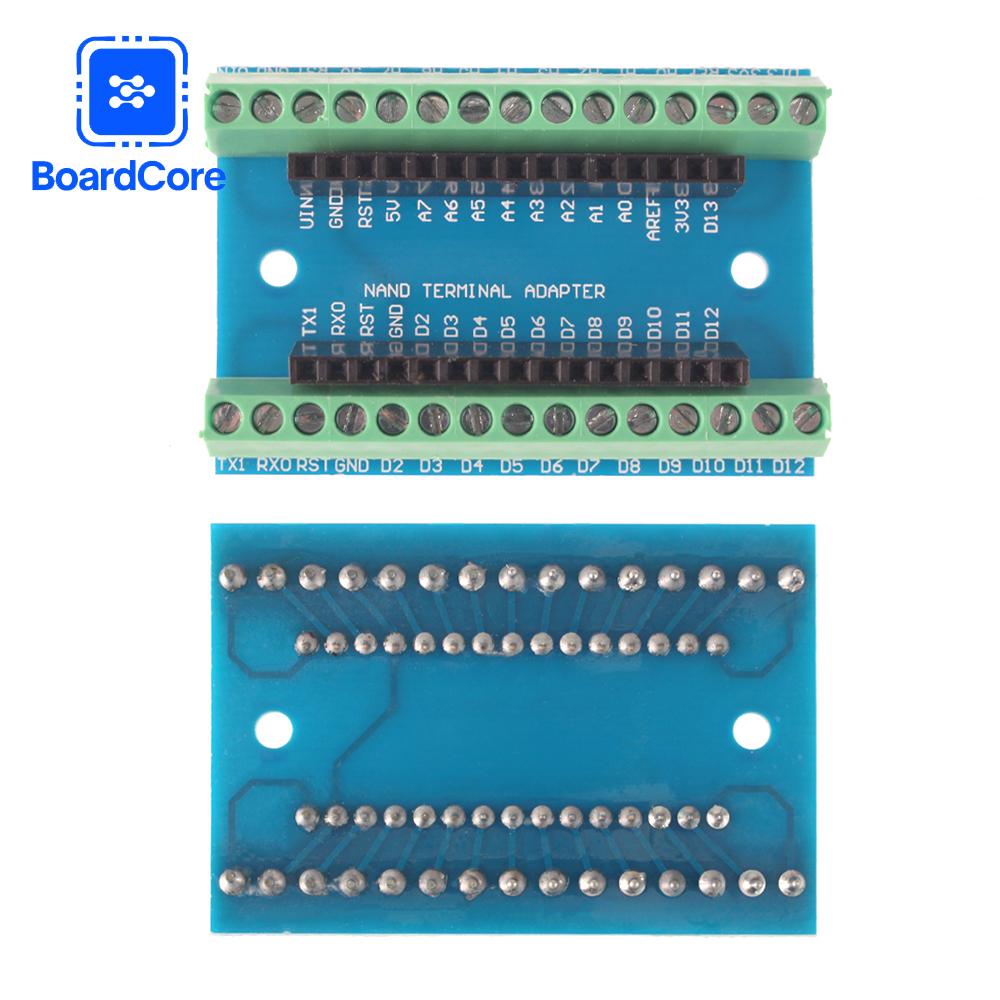 NANO V1.0 Controller Terminal Adapter Expansion Board NANO V1.0 IO Shield Simple Extension Plate for Arduino