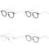 Vintage Retro Square Eyeglass Frame With Blue Light Blocking For Men And Women