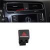 Car Double Flash Light Lamp Switch Hazard Warning Emergency Switch 5GG953509 For VW E-Golf MK7 Scirocco