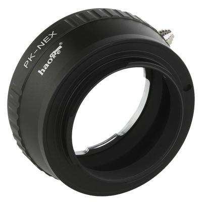 Haoge Lens Mount Adapter for Pentax K PK Mount Lenses To Sony NEX Including and VG20 E-Mount Cameras, NEX-3, NEX-5, NEX-5N, NEX-7, NEX-7N, NEX-C3,