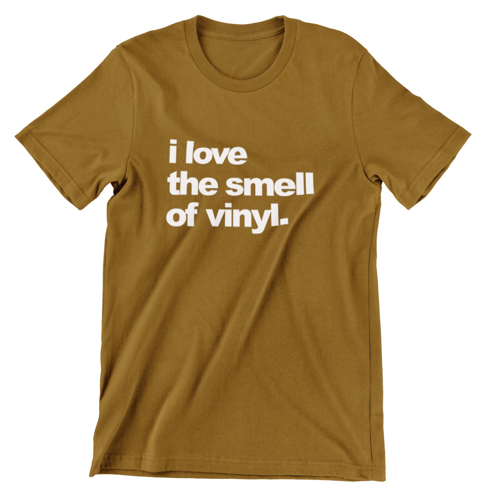 I love the smell vinyl T-Shirt Mens Womens Tees Top record vinyl album XL