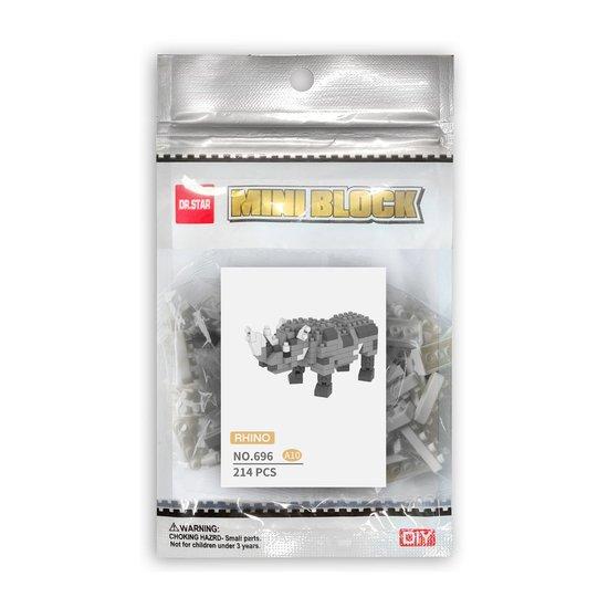 Nanoblock Rhinoceros D (696-A10dr)