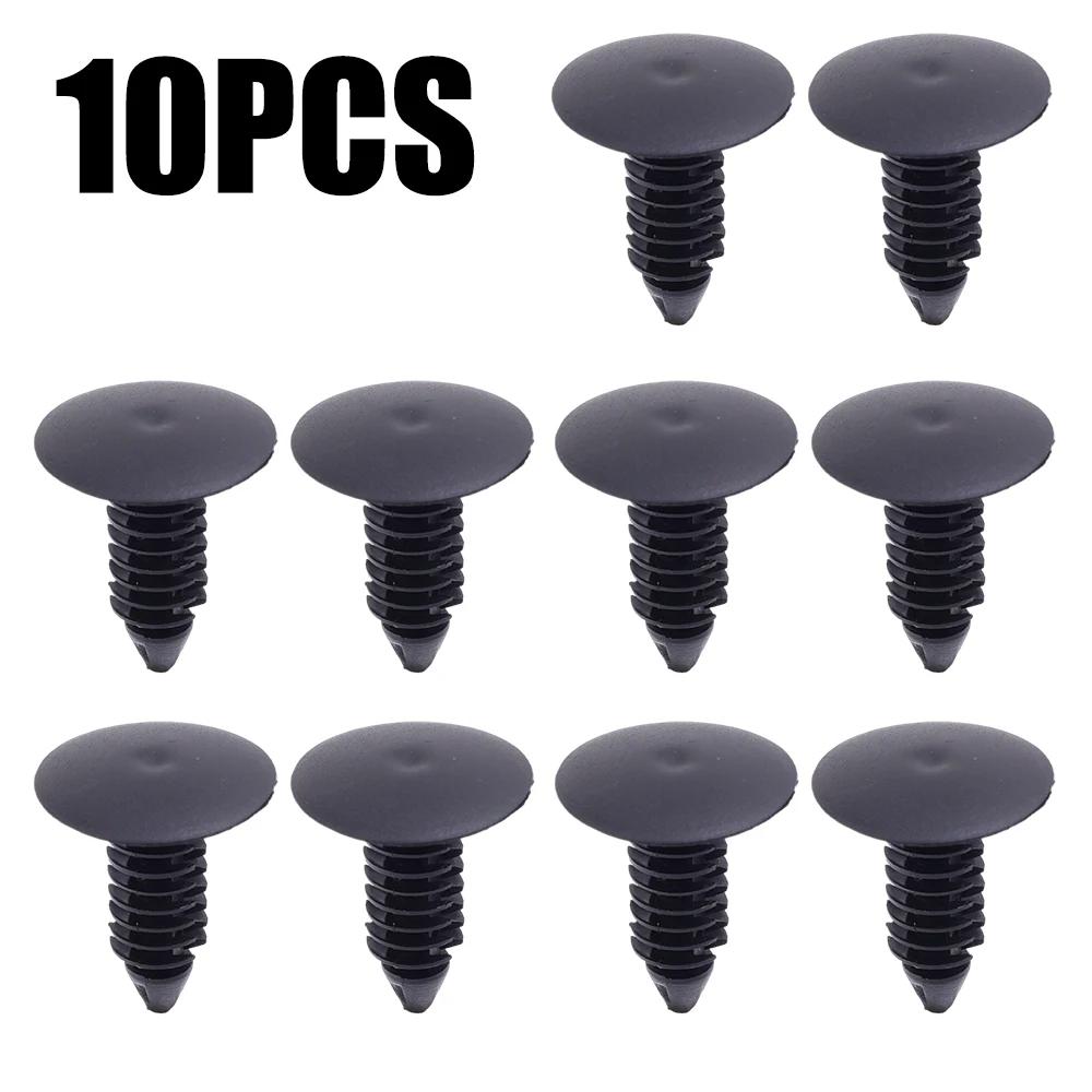 

50-10pcs Car Interior Roof Fixing Buckles Barbed Wire Clip Auto Fastener Plastic Rivets Retainer Buckle Fender Push Pin Clips