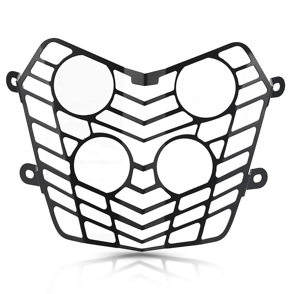 

Защита фар 2023 2022 XT700Z Tenere 700 Rally для Yamaha Tenere 700, крышка решетки радиатора лампы головного света чёрный