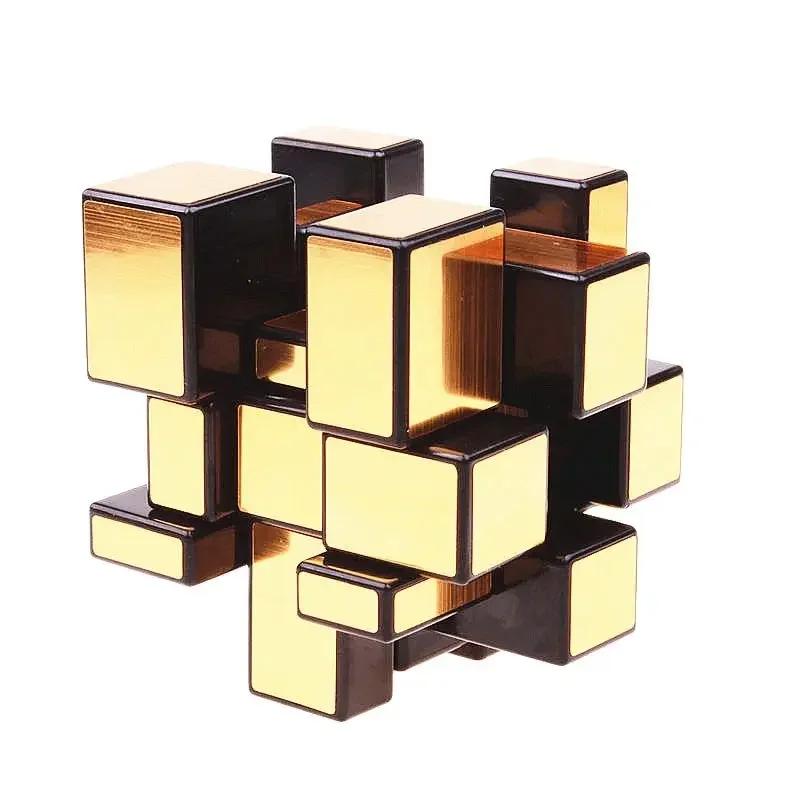 Cubo a Specchio 3x3 Cubo Magico Speed Cubo Puzzle Professionale 2x2 Specchio Giocattoli per Bambini Blocchi a Specchio Cubo 3x3x3