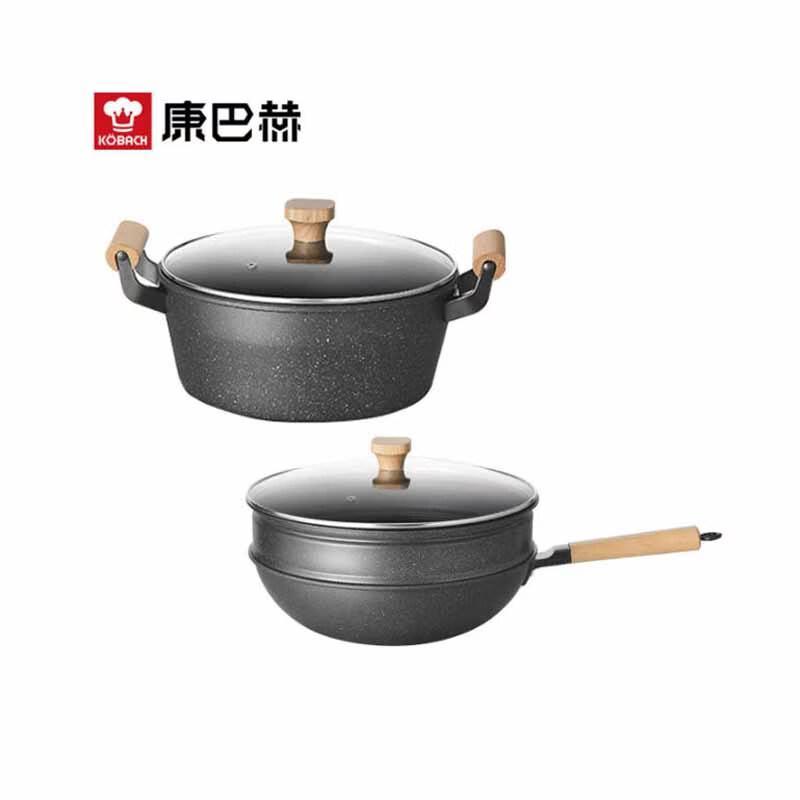 

Набор из 2 предметов посуды с антипригарным покрытием Kangbach Magdeburg