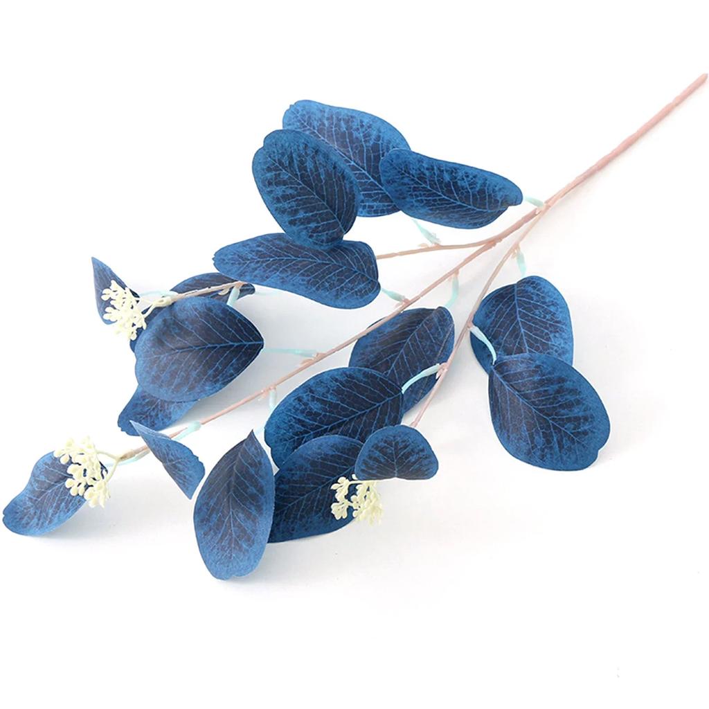 Artificial Eucalyptus Leaf With Fruit Plants Branch Photo Props Simulated Flower Arrangement DIY Wedding Flower Home Decor