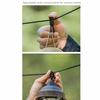 Adjustable Portable Storage Lanyard Windproof Camping Hanging Rope  Camping