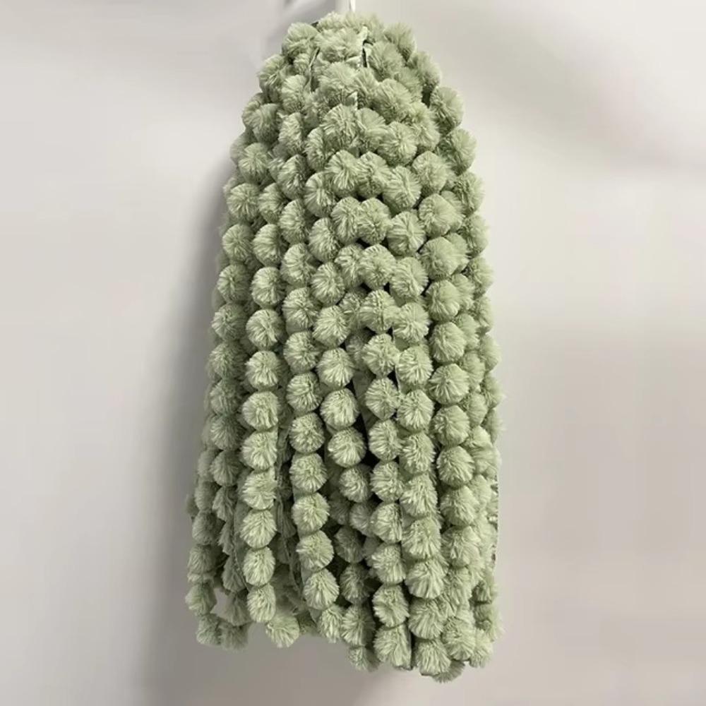 Handgefertigt Woll-Tops Flauschiger Besatz 1M Kunstfellstreifen Dekoration DIY