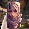 Muslim Arabic Hijab Girl Case For Samsung Galaxy A05 A06 A22 A53 A33 A26 A16 A56 A36 A32 A52 A54 A34 A14 A55 A15 A35