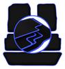 CARLUX-BLUE Car Mats For: Dodge Durango II SUV (2002-2010)