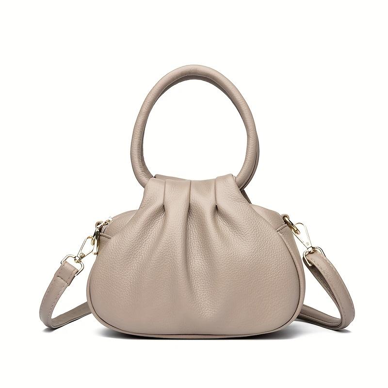 Elegante Mini Borsa Phe da Donna, Leggera, Design Pieghettato Multistrato, Borse a Spalla Singola e a Tracolla alla Moda e Versatili
