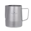 Titanium Milk Pitcher Latte Art Professional Barista Steaming Frothing Cup 600ml Stainless Steel Alternative
