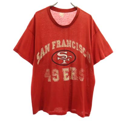 Tricou NFL San Francisco 49ers cu mânecă scurtă, anii '80-'90, bărbătesc, folosit