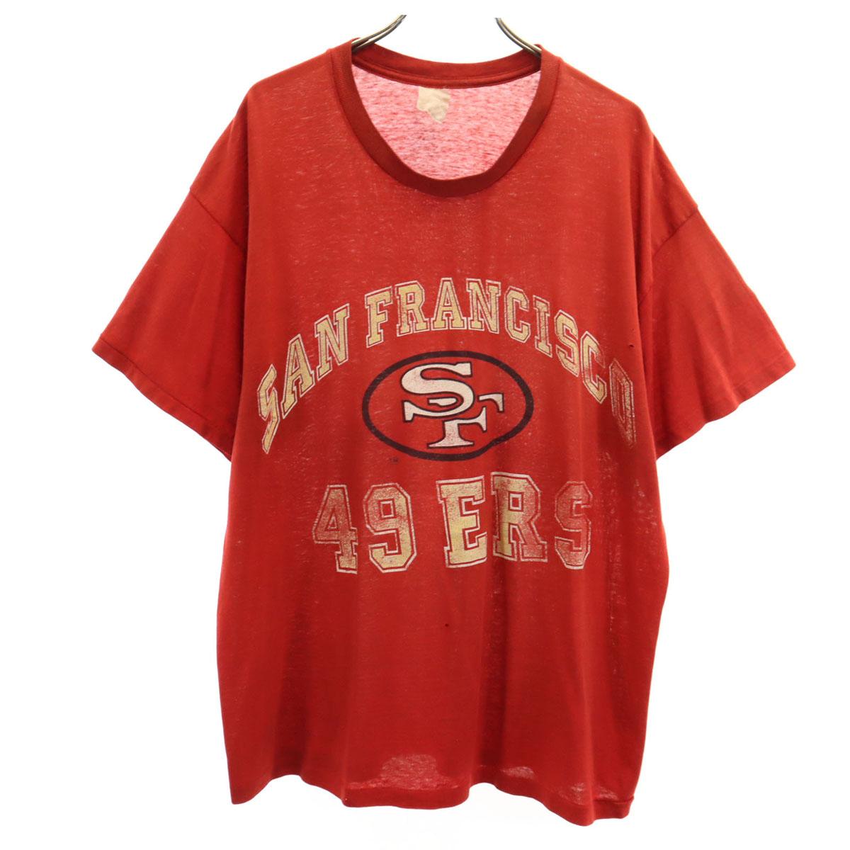 

VINTAGE 80s 90s NFL San Francisco 49ers Short sleeve T-shirt Men s Used