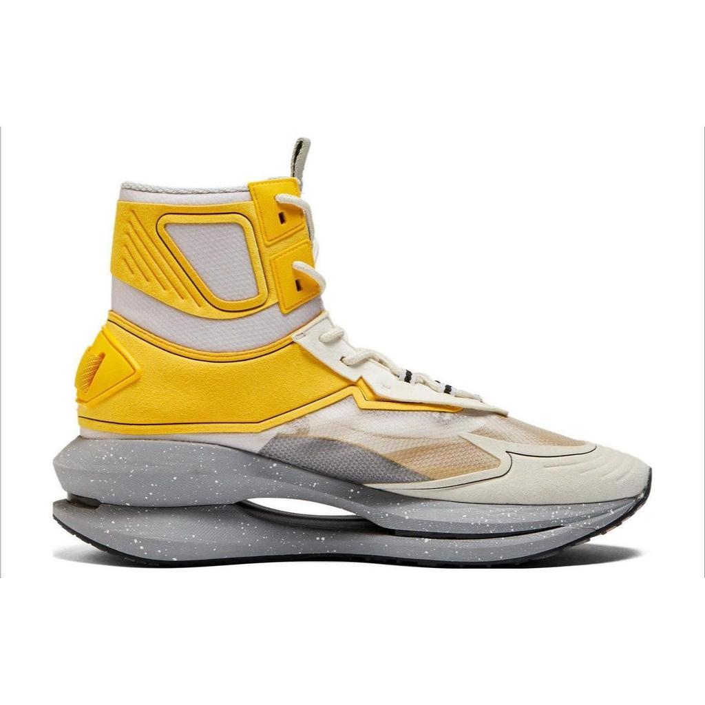 ONITSUKA TIGER Runger Series Leather Round Toe Lace-Up High-Top Casual Shoes Unisex Sneaker 1183C150-020