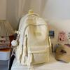 Schoolbag cute girl schoolbag large capacity college style junior high school girl high school college student backpack leisure travel backpack