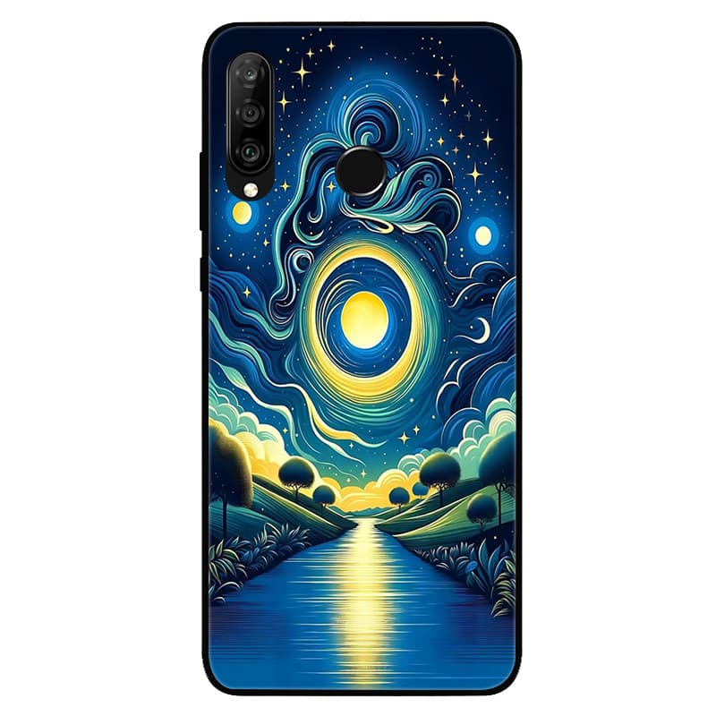 For Huawei P30 Lite Case Cover 6.15 inch Soft TPU Phone Case For Huawei P 30 lite Bumper Cover For Huawei P30 lite Coques Fundas
