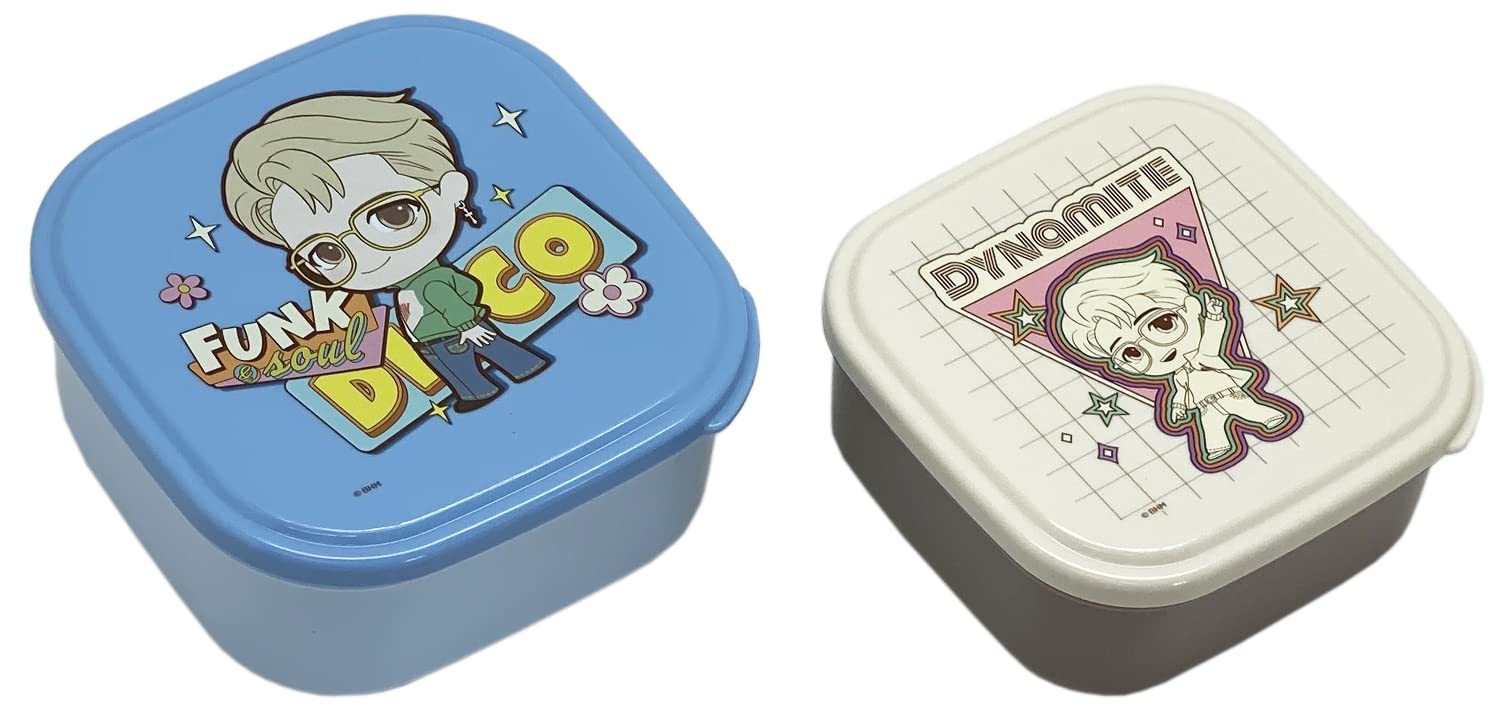 

DYNAMITE TinyTAN Герметичный набор контейнеров из 2 штук с рисунком Чимина (SSP-22) [БЛ]