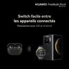 Ecouteurs sans fil - Huawei - FreeBuds Pro 4 - Noir