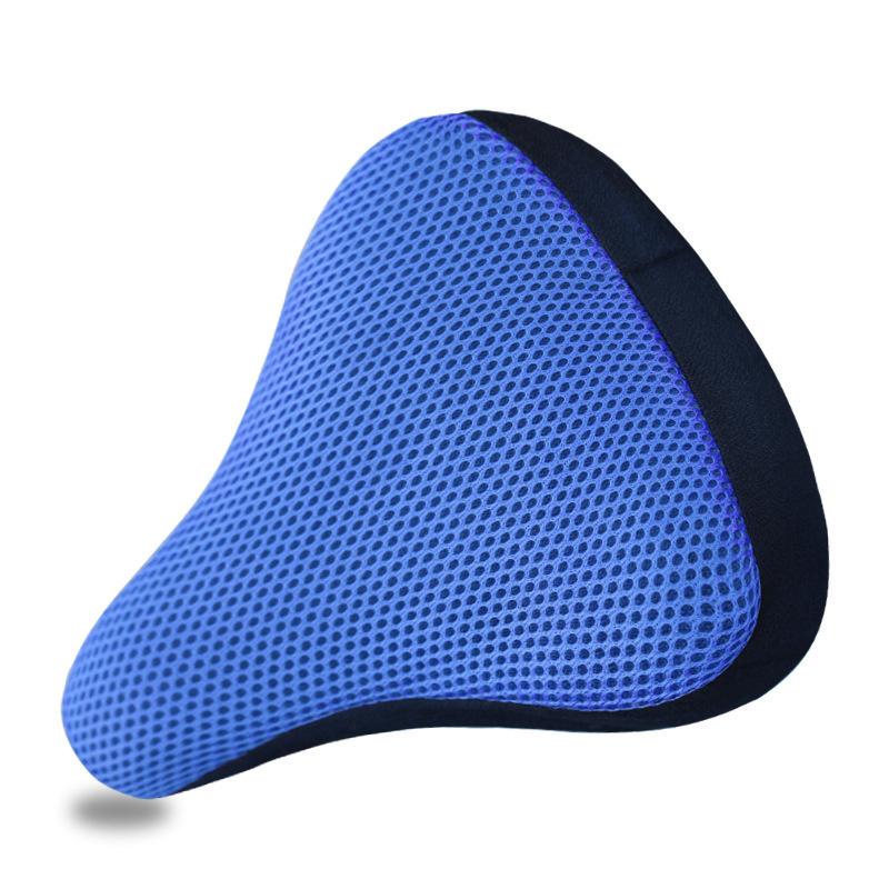 3D Bicycle Saddle Cover Soft Bike Seat Covers Cycling Silicone Seat Cushion Cycling Breathable Saddle Comfortable Bicycle Saddle