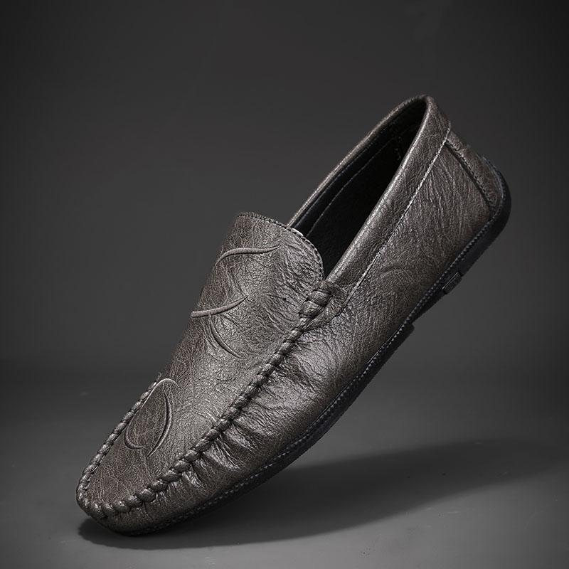 Fashion Hot Sale Loafers Mens Slip on Business Shoes Men Men's Shoes Male Comfortable Driving Shoe Leather Men All-match Casual Shoes