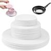Plate China Storage Dividers 96 Pcs Felt Plate China Storage Containers Dividers Protectors Thick and Soft Dish Storage, Round Plate Separators Pads