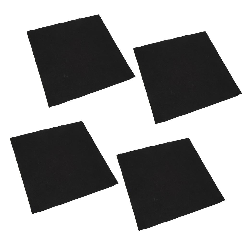 50PCS Window Glass Cleaning Cloth Thickened Mirror Cleaning Towels For Rv Yacht Black